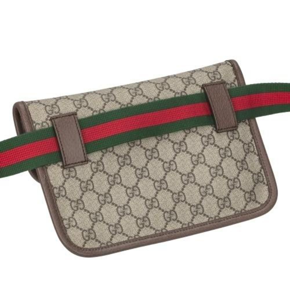 Gucci Body Bag GG Supreme Belt Bag Brown - Picture 3 of 3